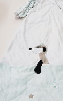 gefütterter Nicki Schlafsack 90 cm lang von Sterntaler (1207)